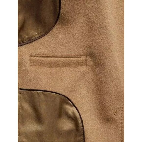 NWT Banana Republic Womens Petite Size Medium MP Classic Sunday Peacoat Coat NEW - Picture 3 of 3